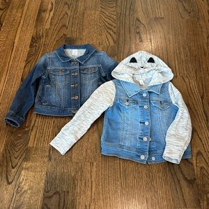 Toddler Girls Denim Jackets 3T